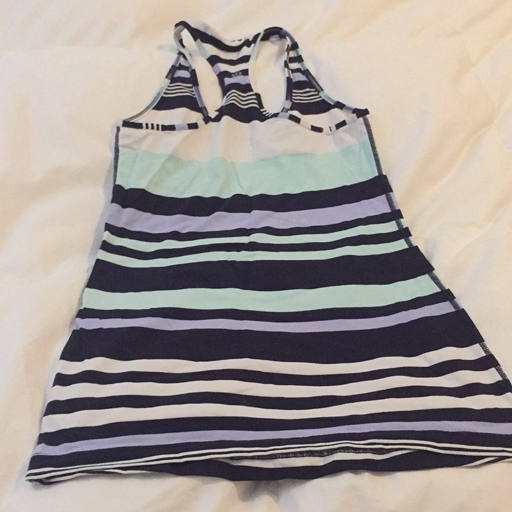 Lululemon Striped Cool Racerback - Picture 3 of 4